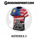 T-SHIRT SUBLIMATION KEMERDEKAAN MODEL 5